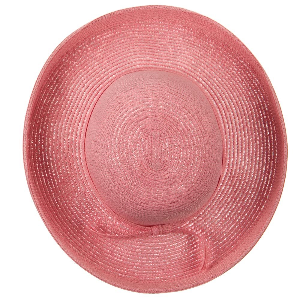 Sewn Braid Kettle Brim Ribbon Hat