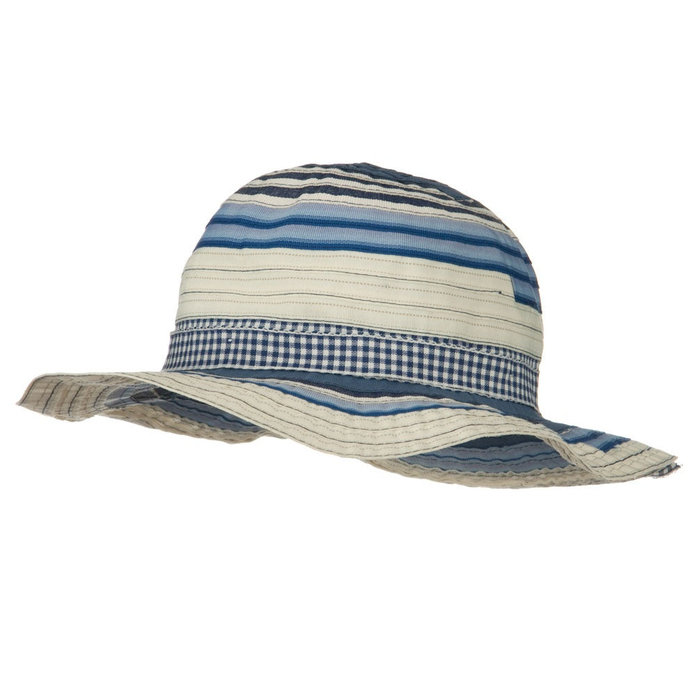 Girls Ribbon 3 Inch Brim Hat