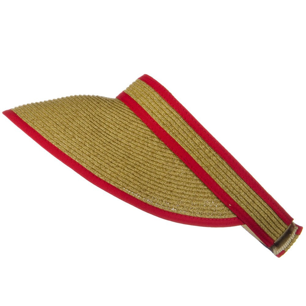UPF 50+ Woman's Trim Visor