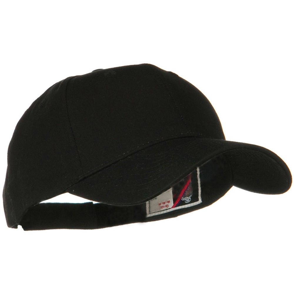 Solid Cotton Twill Low Profile Strap Cap
