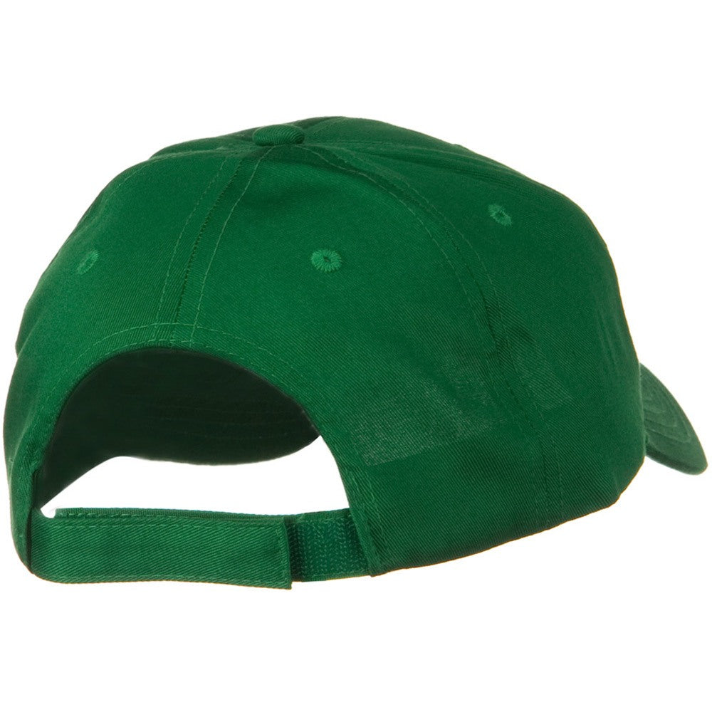 Solid Cotton Twill Low Profile Strap Cap