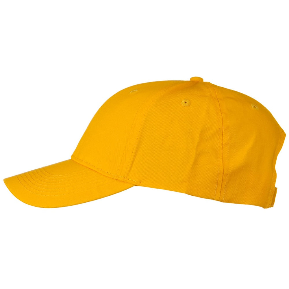 Solid Cotton Twill Low Profile Strap Cap
