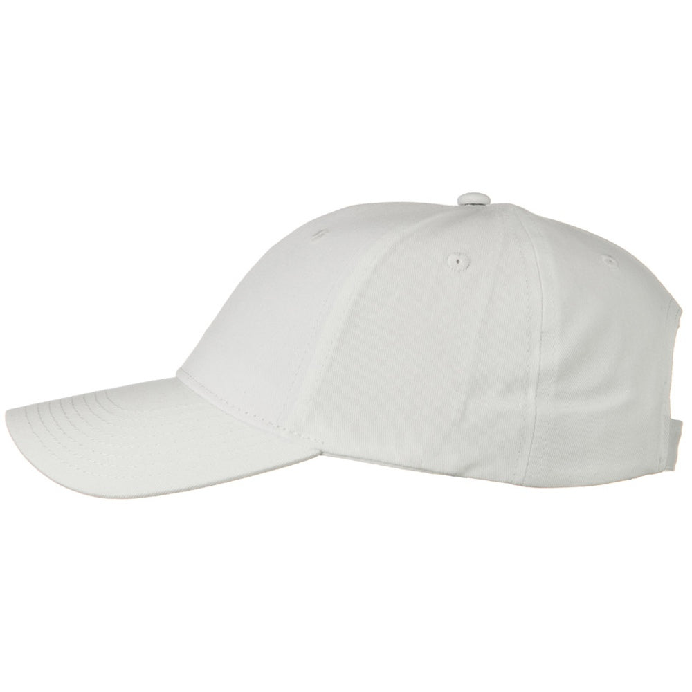 Solid Cotton Twill Low Profile Strap Cap