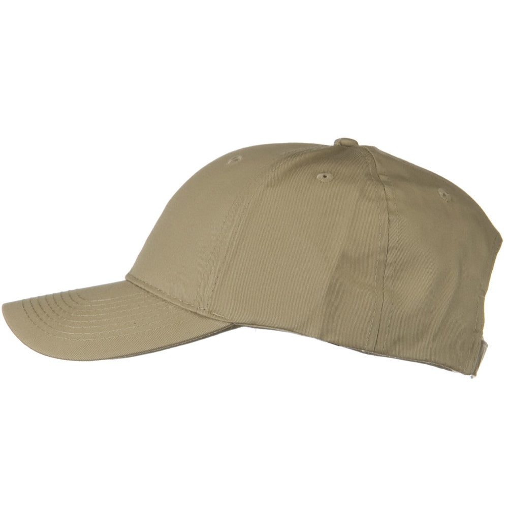 Solid Cotton Twill Low Profile Strap Cap