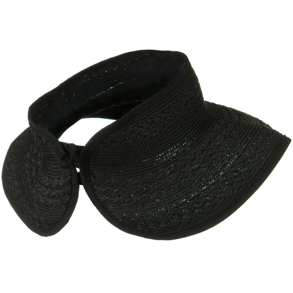 UPF 50+ Roll Up Toyo Wide Brim Visor