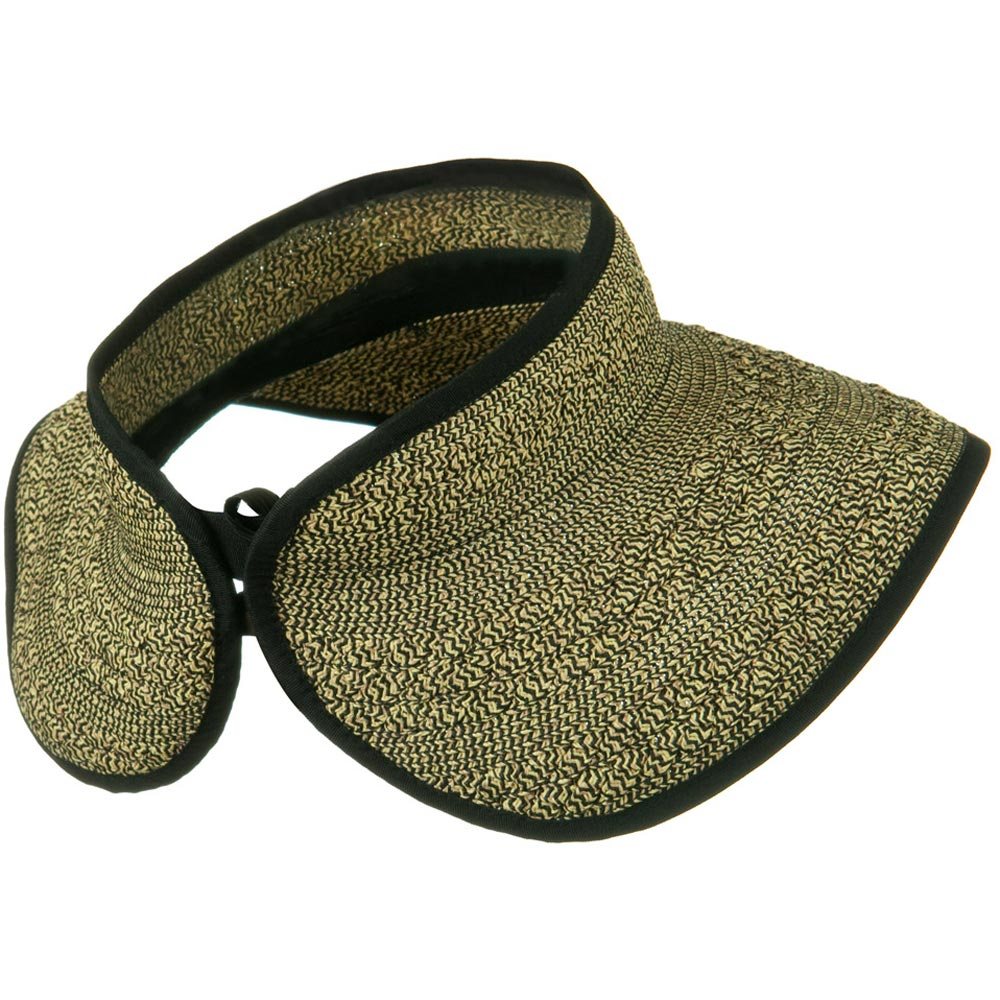 UPF 50+ Roll Up Toyo Wide Brim Visor