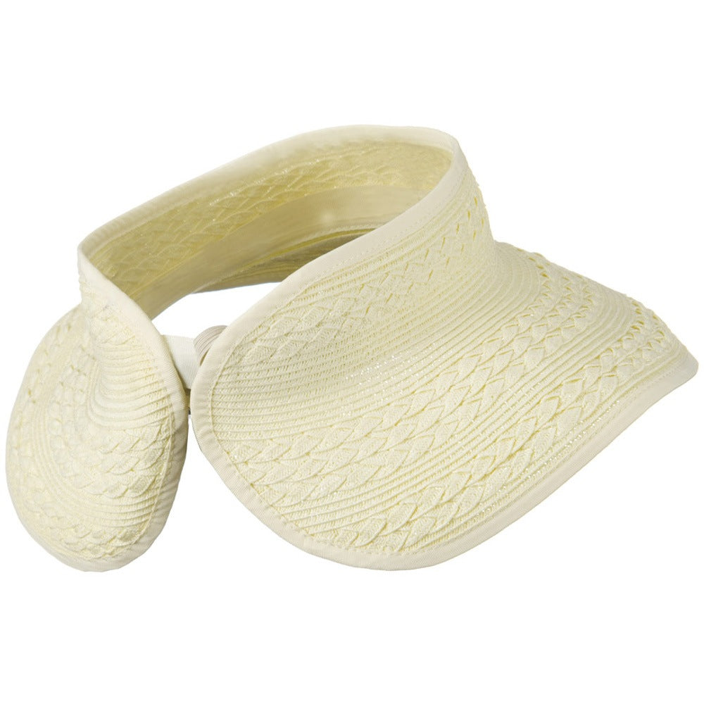 UPF 50+ Roll Up Toyo Wide Brim Visor