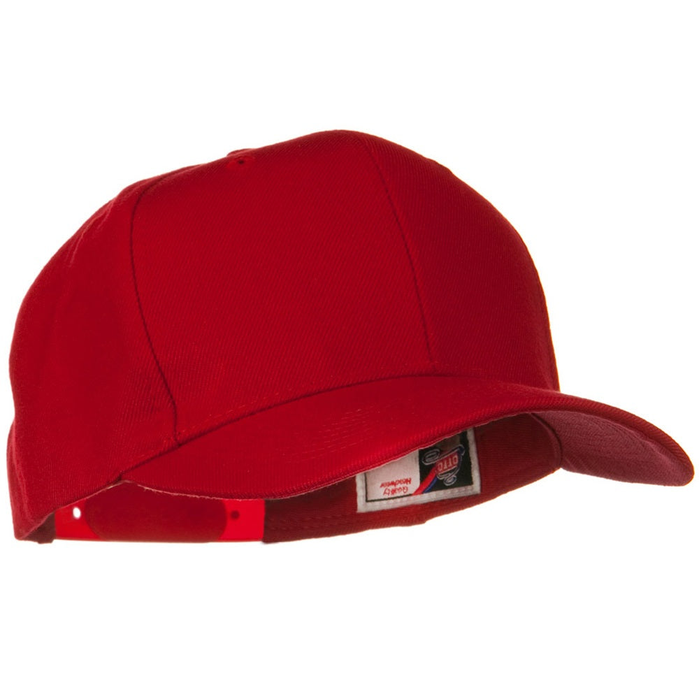 Solid Wool Blend Prostyle Snapback Cap