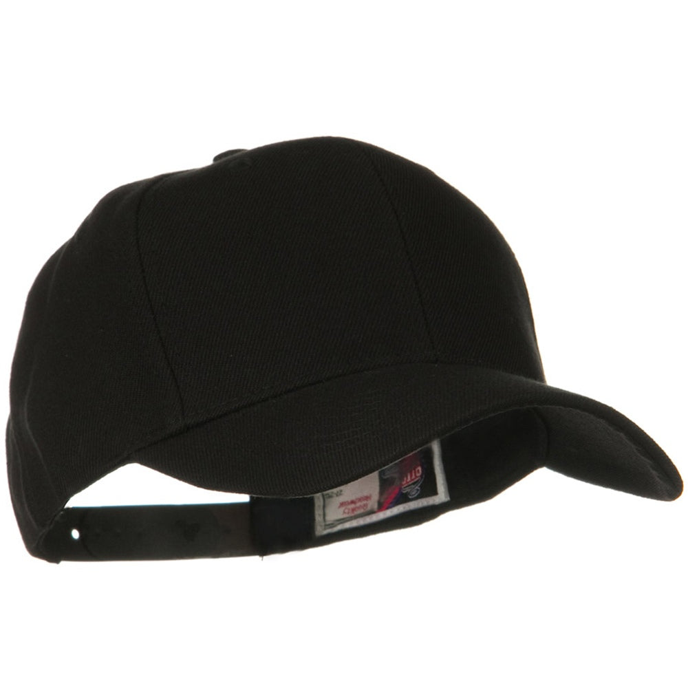 Solid Wool Blend Prostyle Snapback Cap