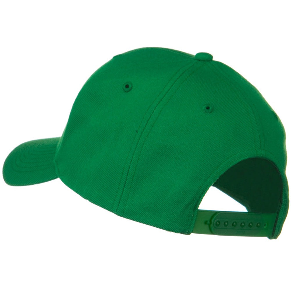 Solid Wool Blend Prostyle Snapback Cap