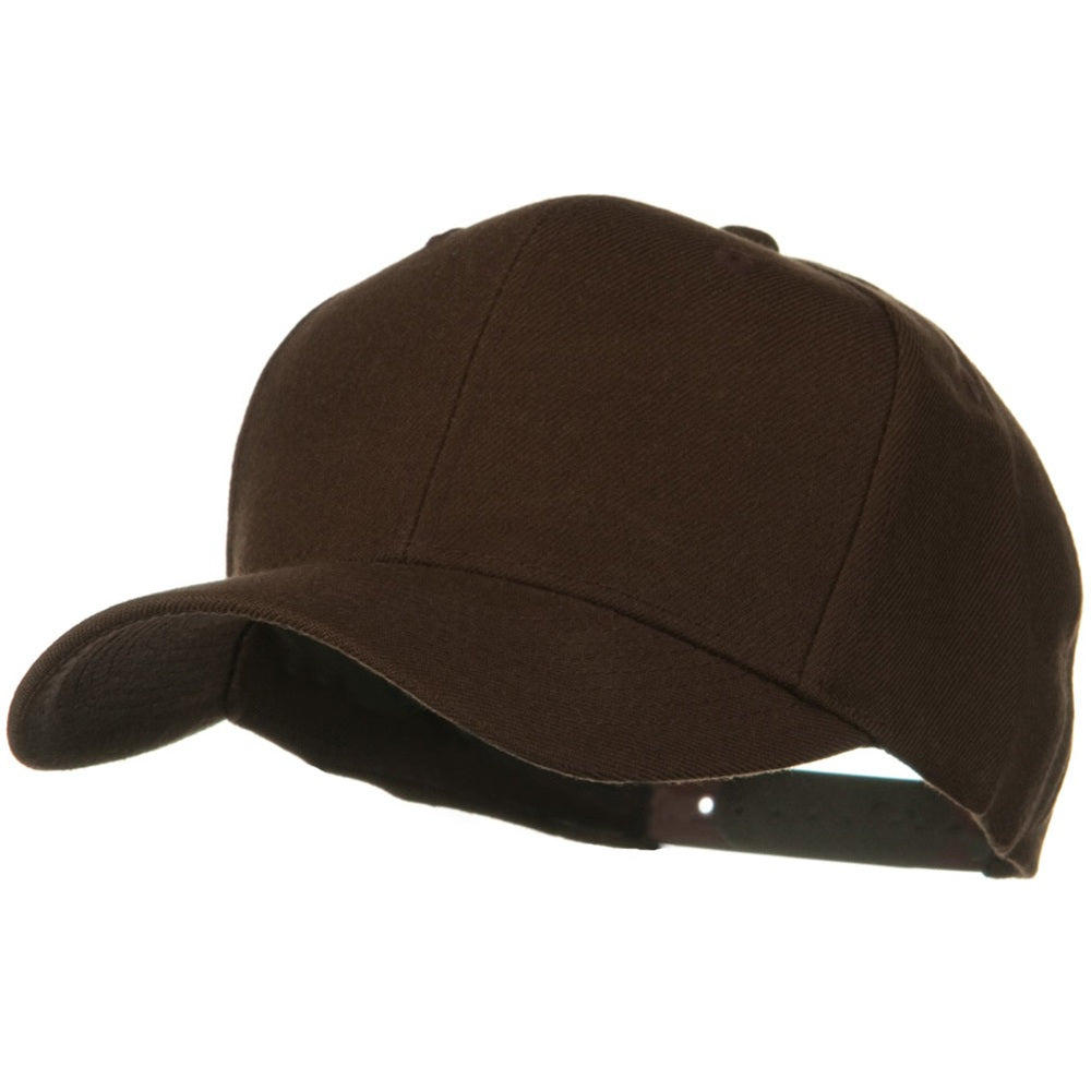 Solid Wool Blend Prostyle Snapback Cap