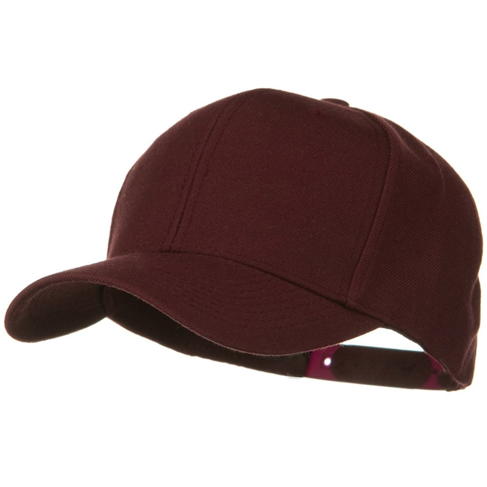 Solid Wool Blend Prostyle Snapback Cap