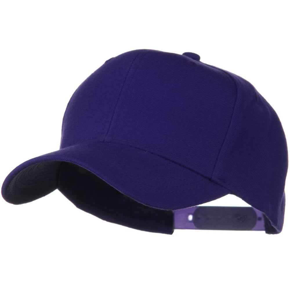 Solid Wool Blend Prostyle Snapback Cap