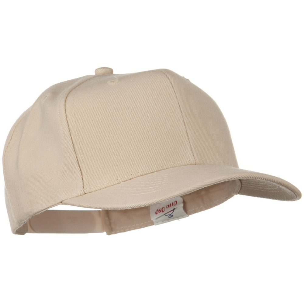 Solid Wool Blend Prostyle Snapback Cap