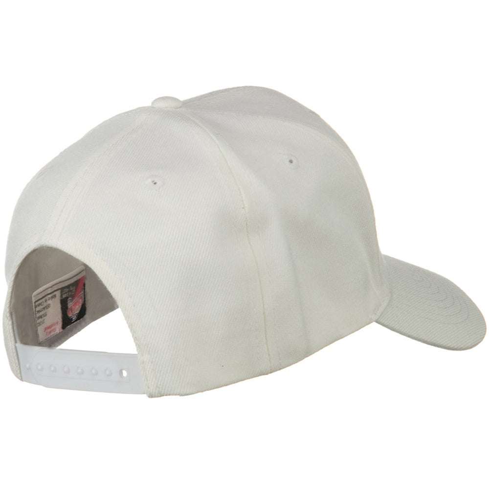 Solid Wool Blend Prostyle Snapback Cap