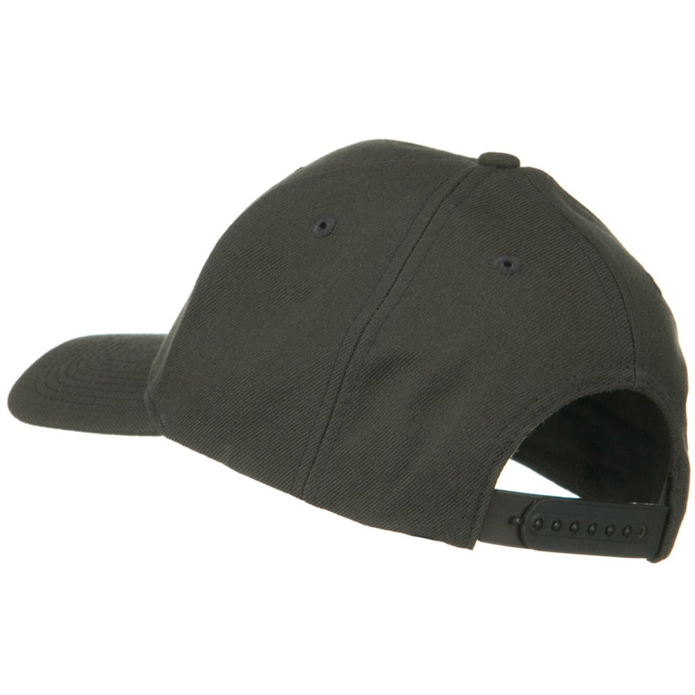 Solid Wool Blend Prostyle Snapback Cap
