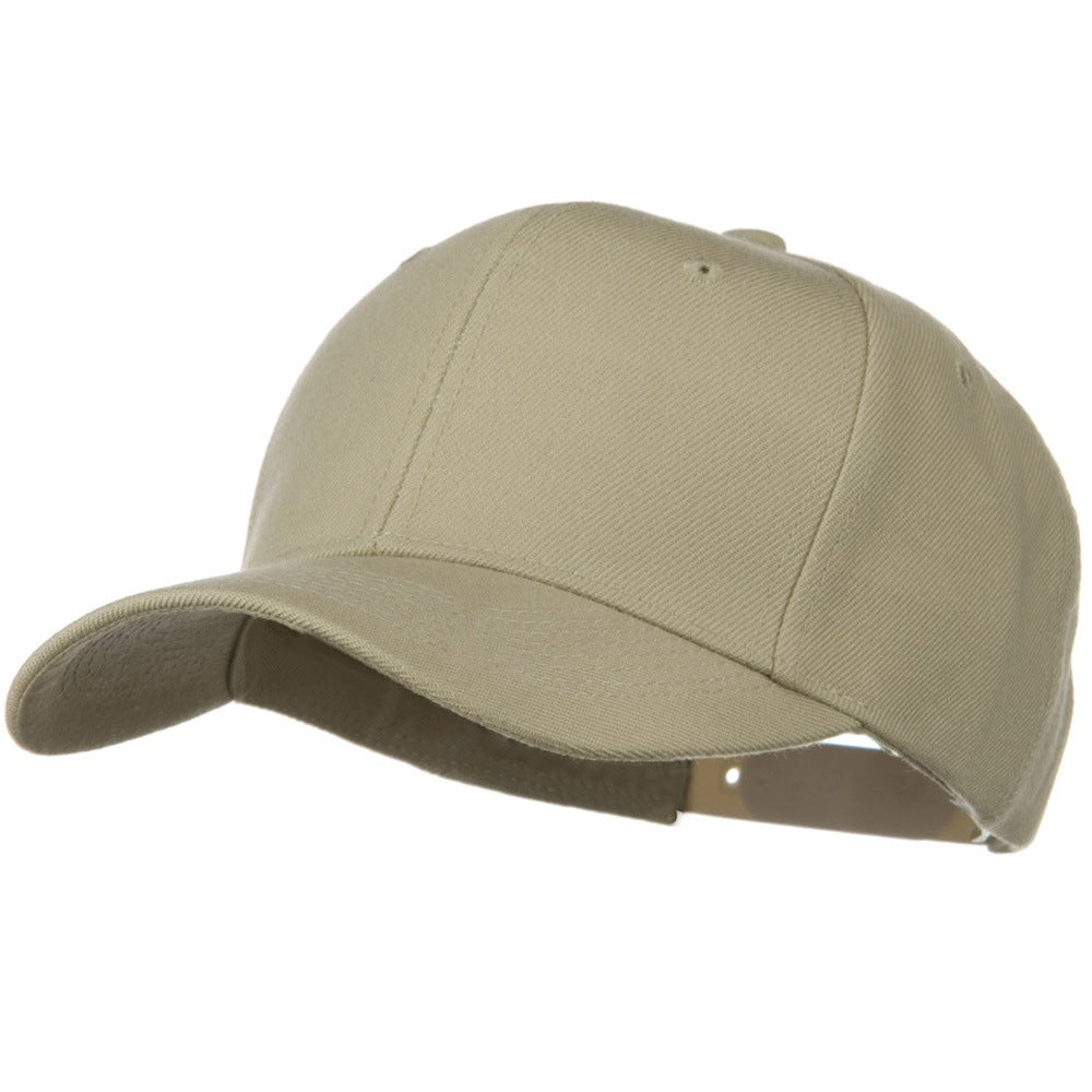 Solid Wool Blend Prostyle Snapback Cap