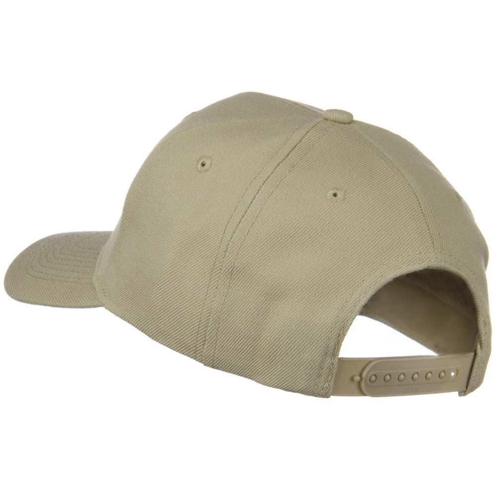 Solid Wool Blend Prostyle Snapback Cap