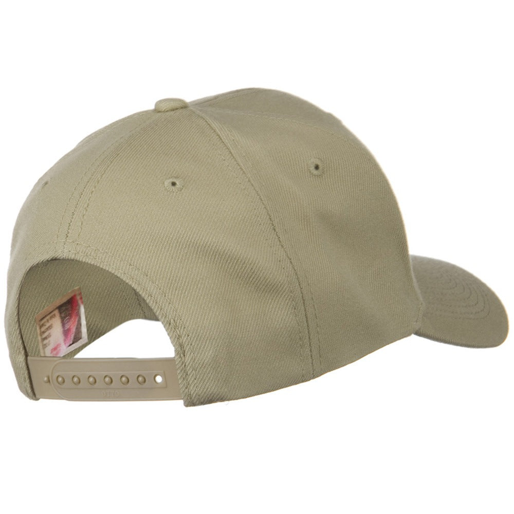 Solid Wool Blend Prostyle Snapback Cap