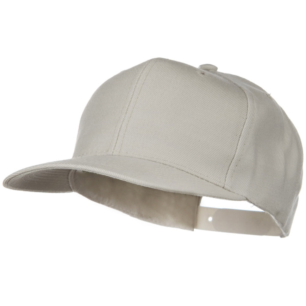 Solid Wool Blend Prostyle Snapback Cap