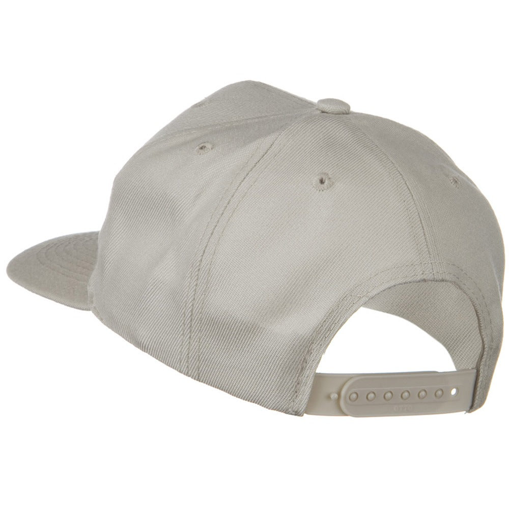 Solid Wool Blend Prostyle Snapback Cap