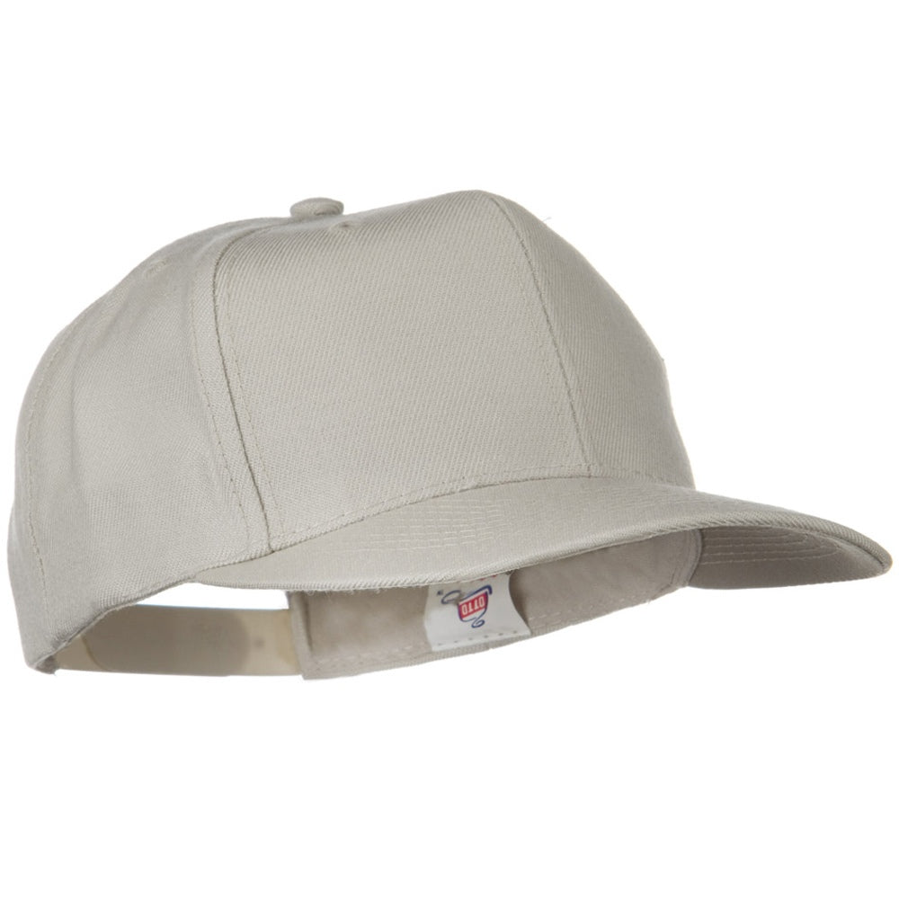 Solid Wool Blend Prostyle Snapback Cap