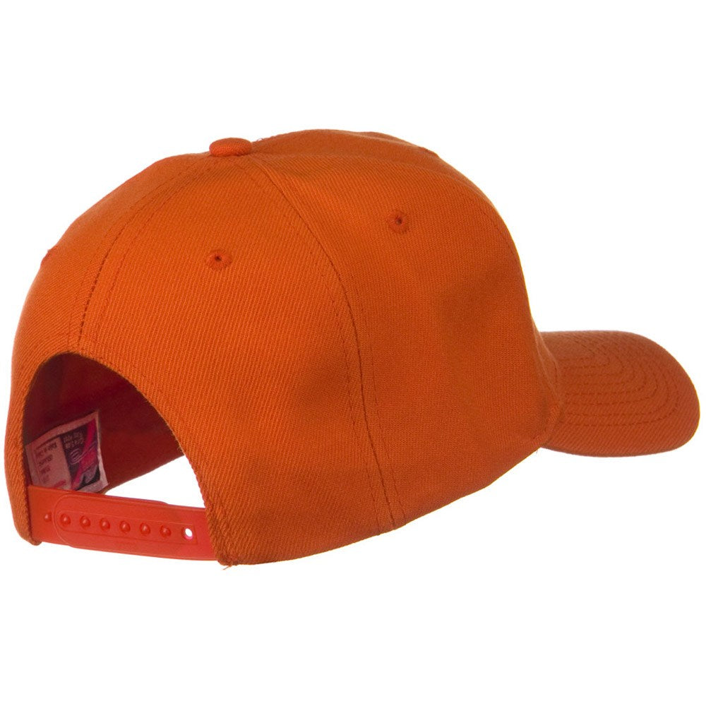 Solid Wool Blend Prostyle Snapback Cap