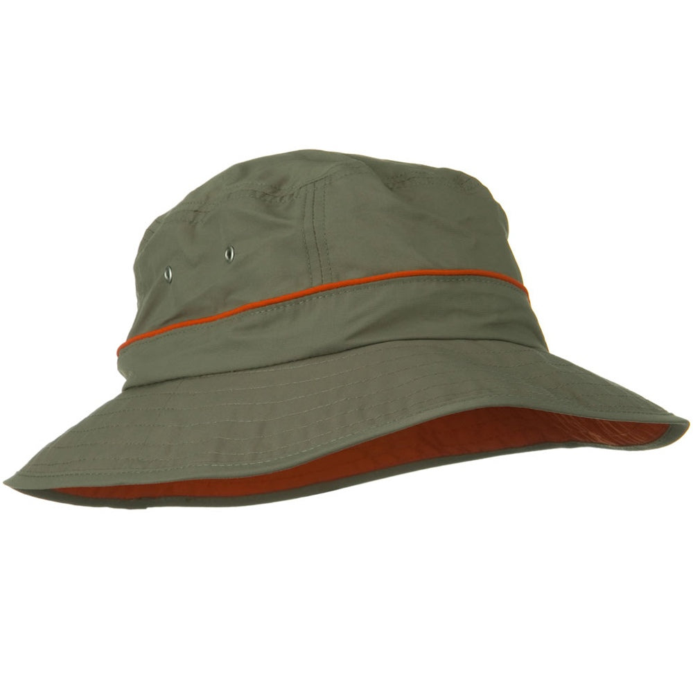UV 50+ Orange Piping Talson Sun Bucket Hat