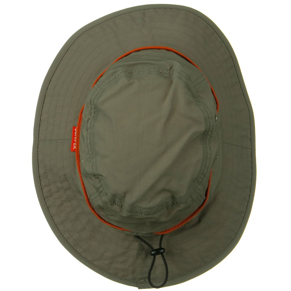 UV 50+ Orange Piping Talson Sun Bucket Hat