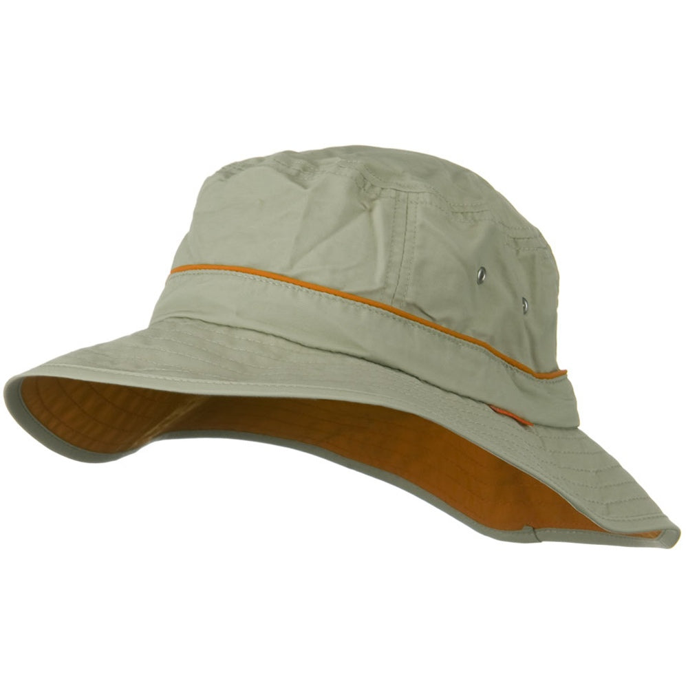 UV 50+ Orange Piping Talson Sun Bucket Hat