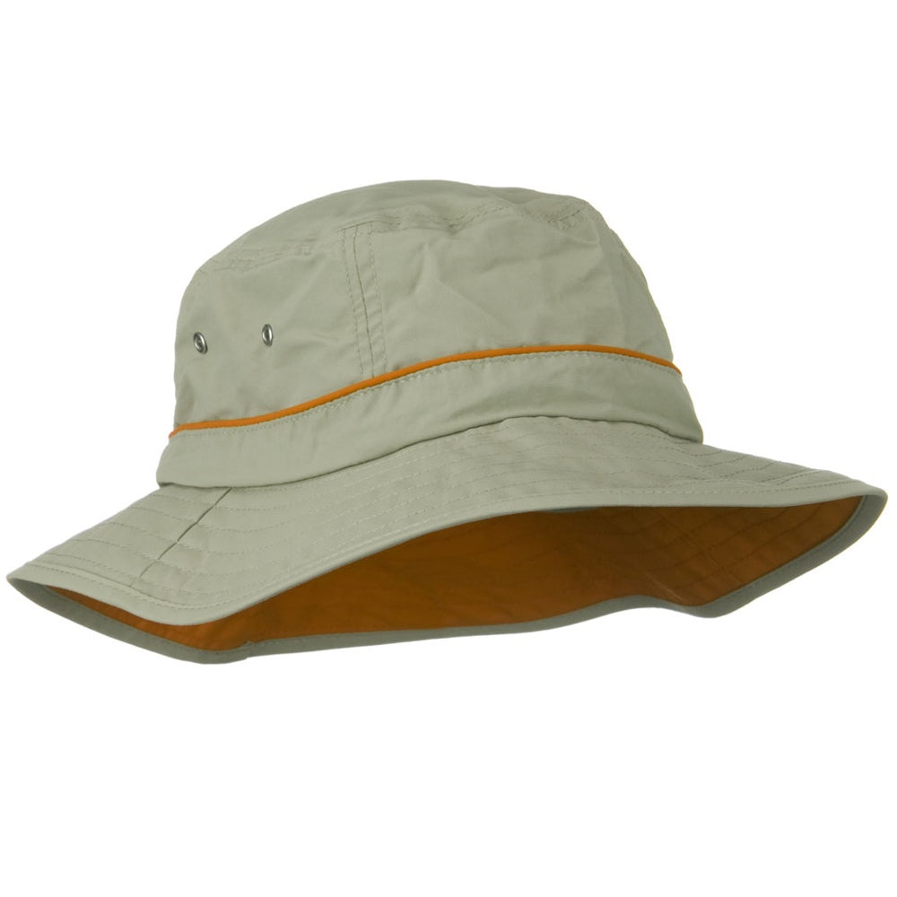UV 50+ Orange Piping Talson Sun Bucket Hat