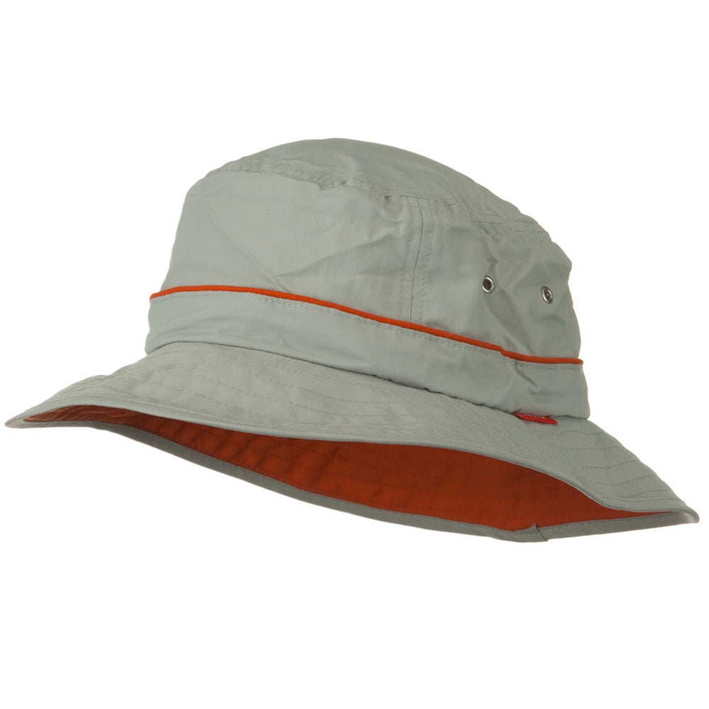 UV 50+ Orange Piping Talson Sun Bucket Hat