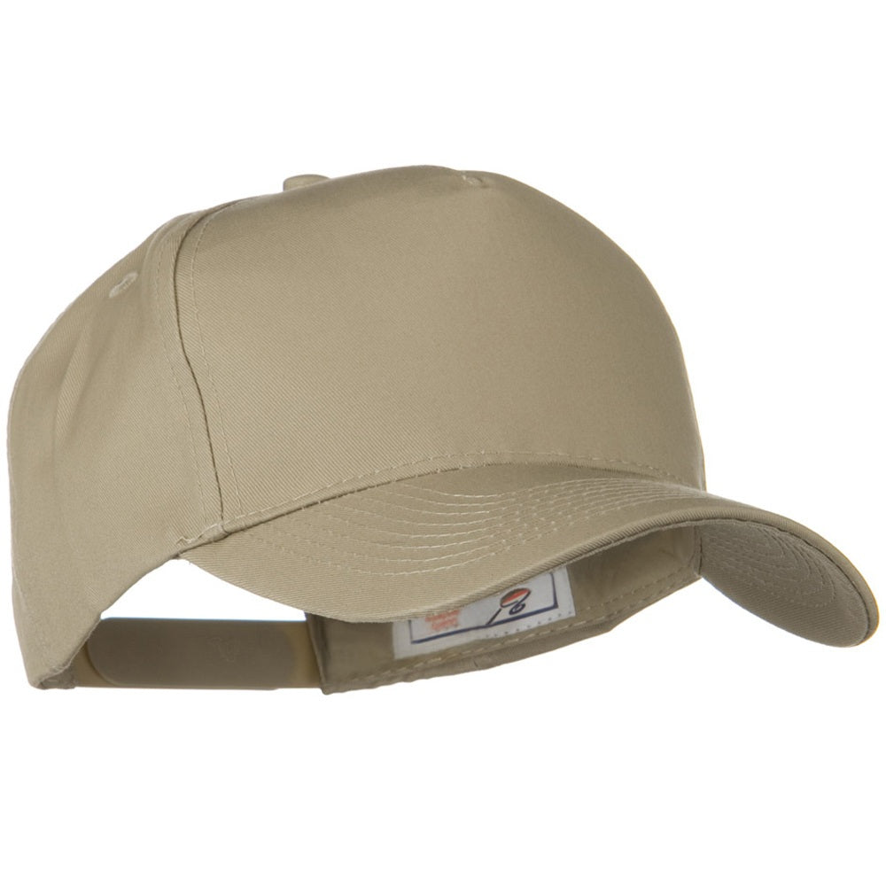 Solid Cotton Twill 5 Panel Prostyle Snap Cap