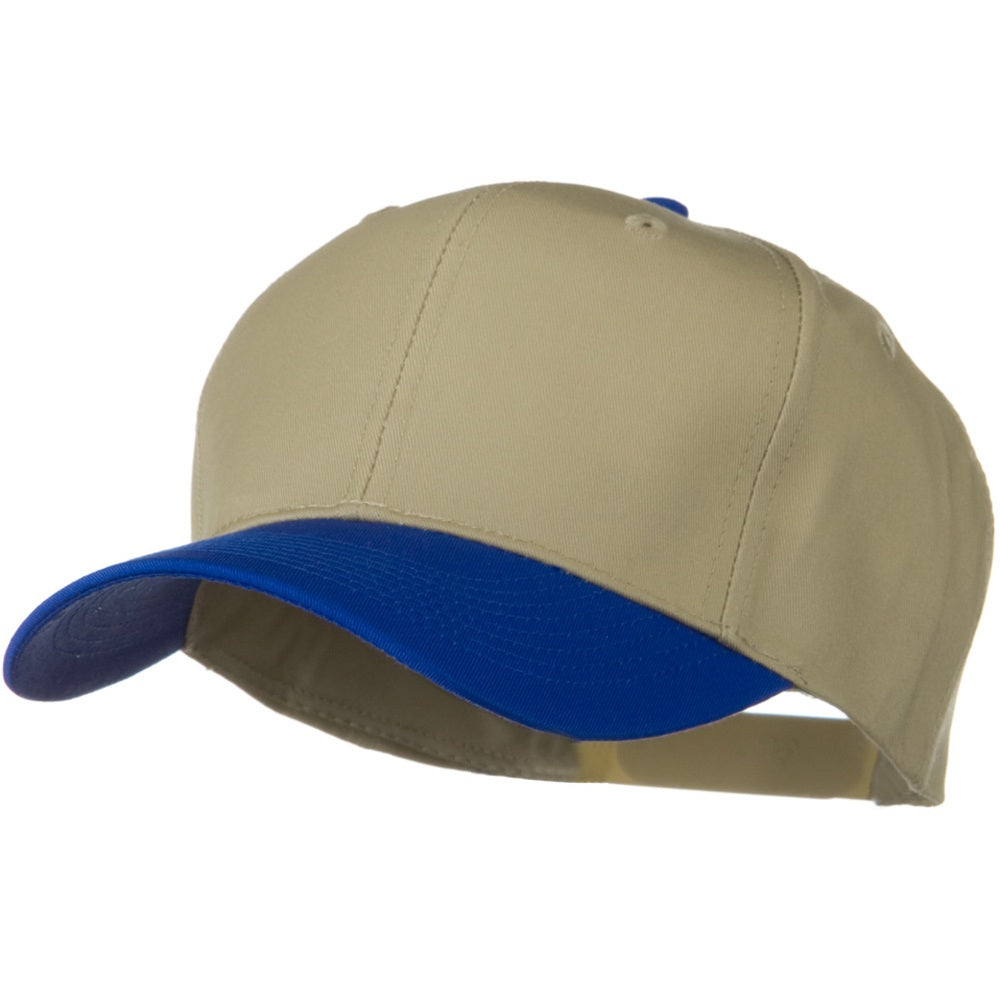 Two Tone Cotton Twill Pro Style Cap