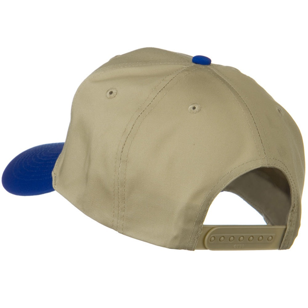 Two Tone Cotton Twill Pro Style Cap
