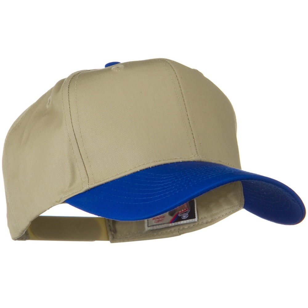 Two Tone Cotton Twill Pro Style Cap