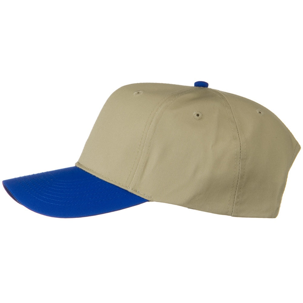 Two Tone Cotton Twill Pro Style Cap