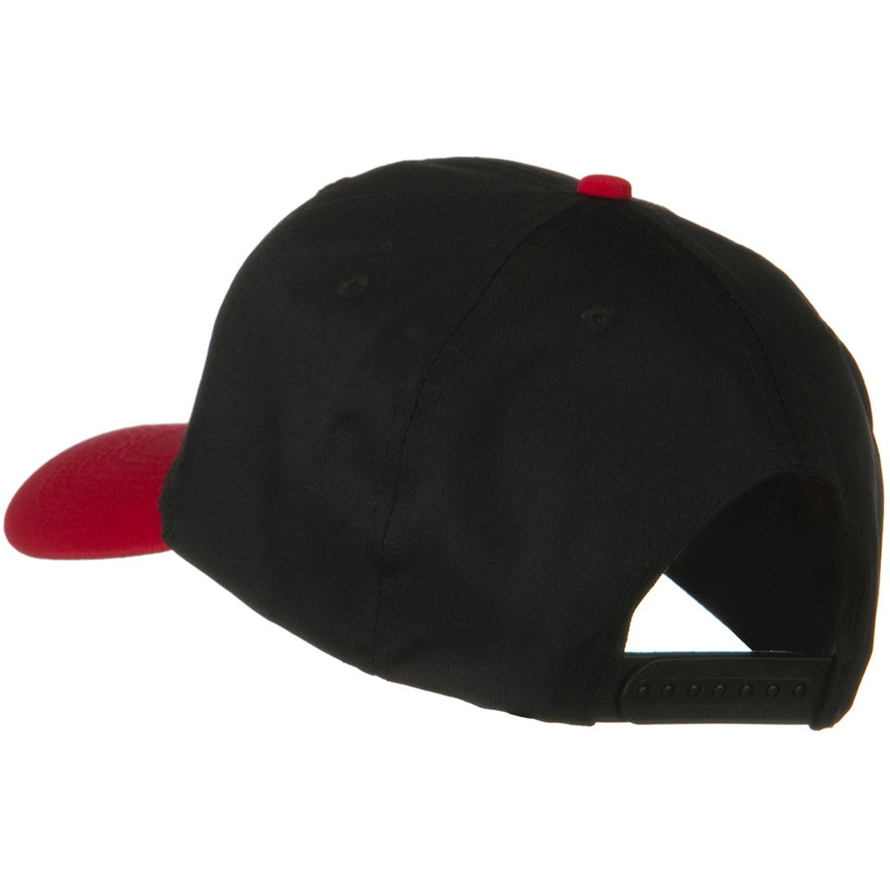 Two Tone Cotton Twill Pro Style Cap