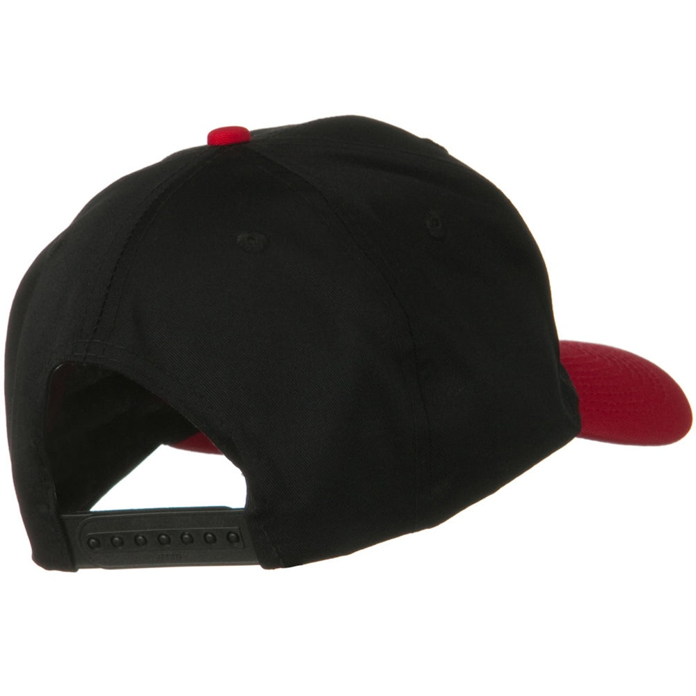 Two Tone Cotton Twill Pro Style Cap