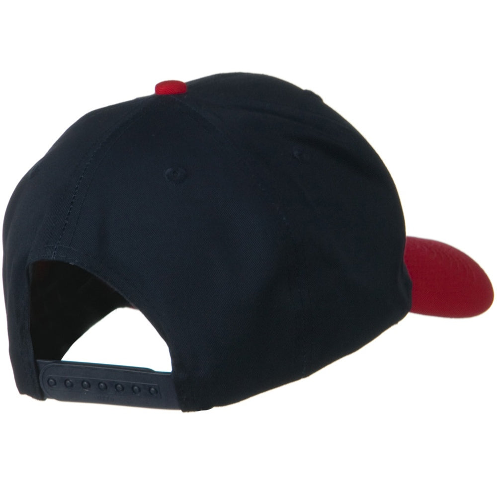 Two Tone Cotton Twill Pro Style Cap