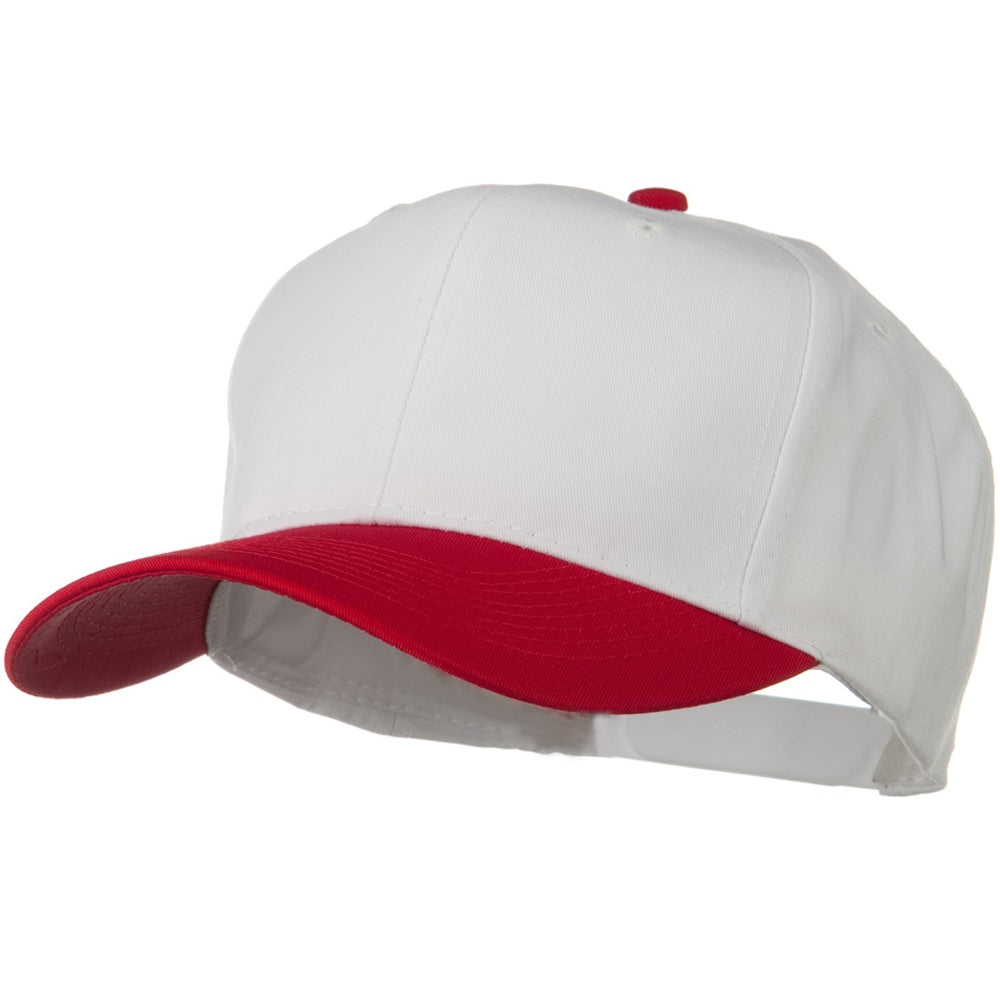 Two Tone Cotton Twill Pro Style Cap