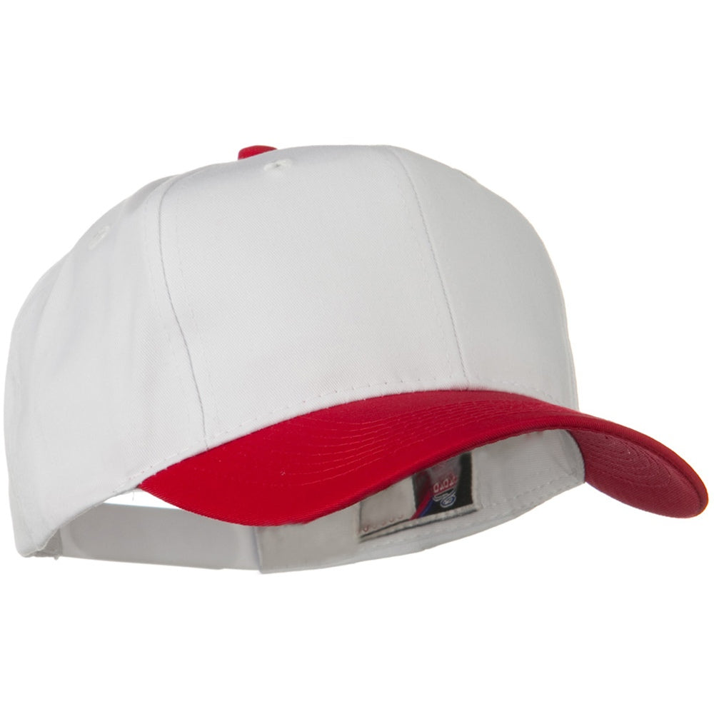 Two Tone Cotton Twill Pro Style Cap