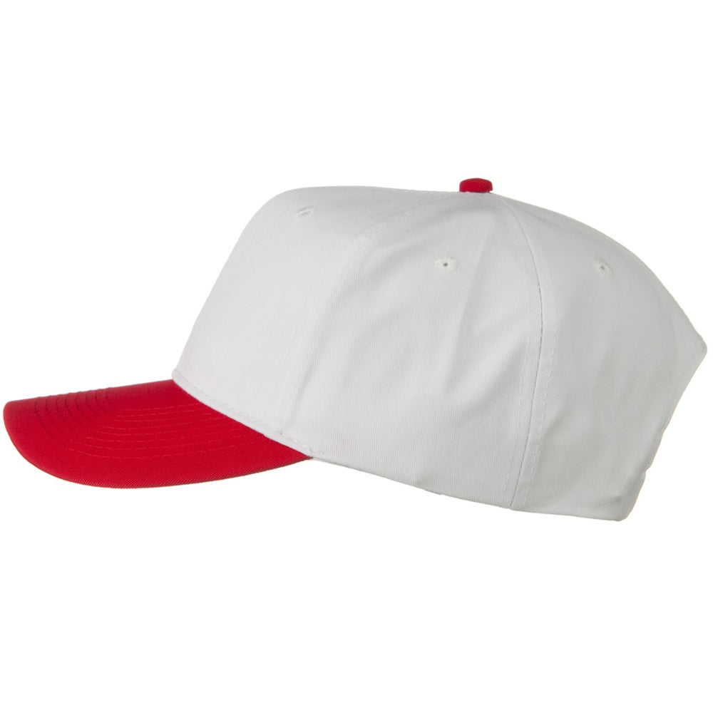 Two Tone Cotton Twill Pro Style Cap