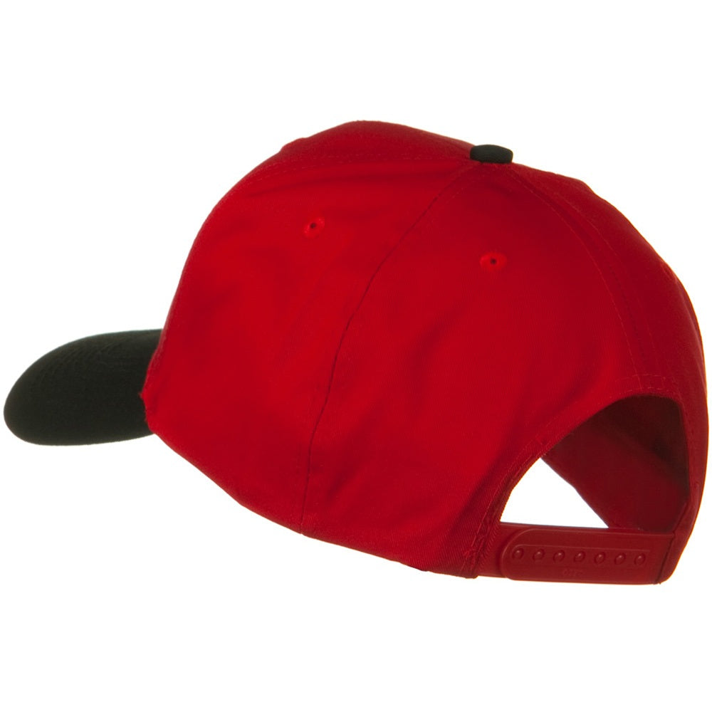Two Tone Cotton Twill Pro Style Cap