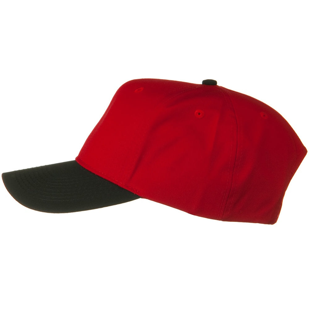 Two Tone Cotton Twill Pro Style Cap