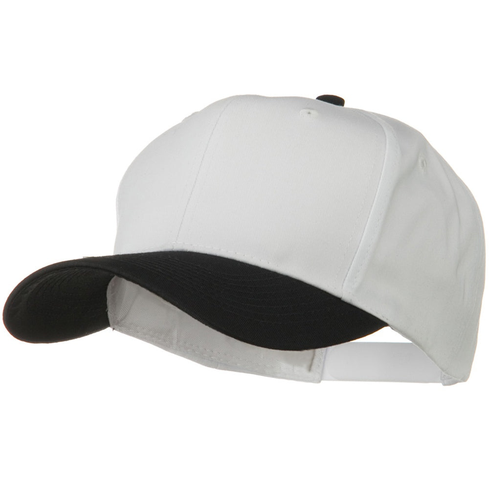 Two Tone Cotton Twill Pro Style Cap