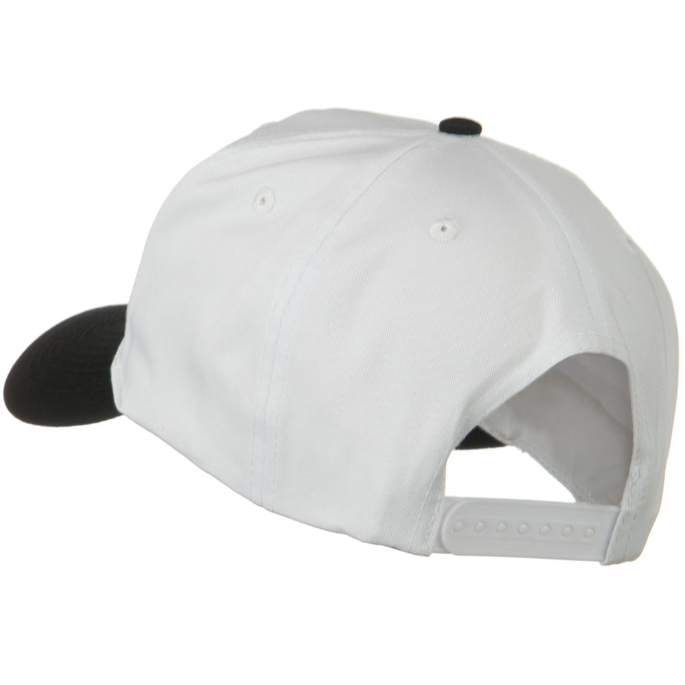 Two Tone Cotton Twill Pro Style Cap