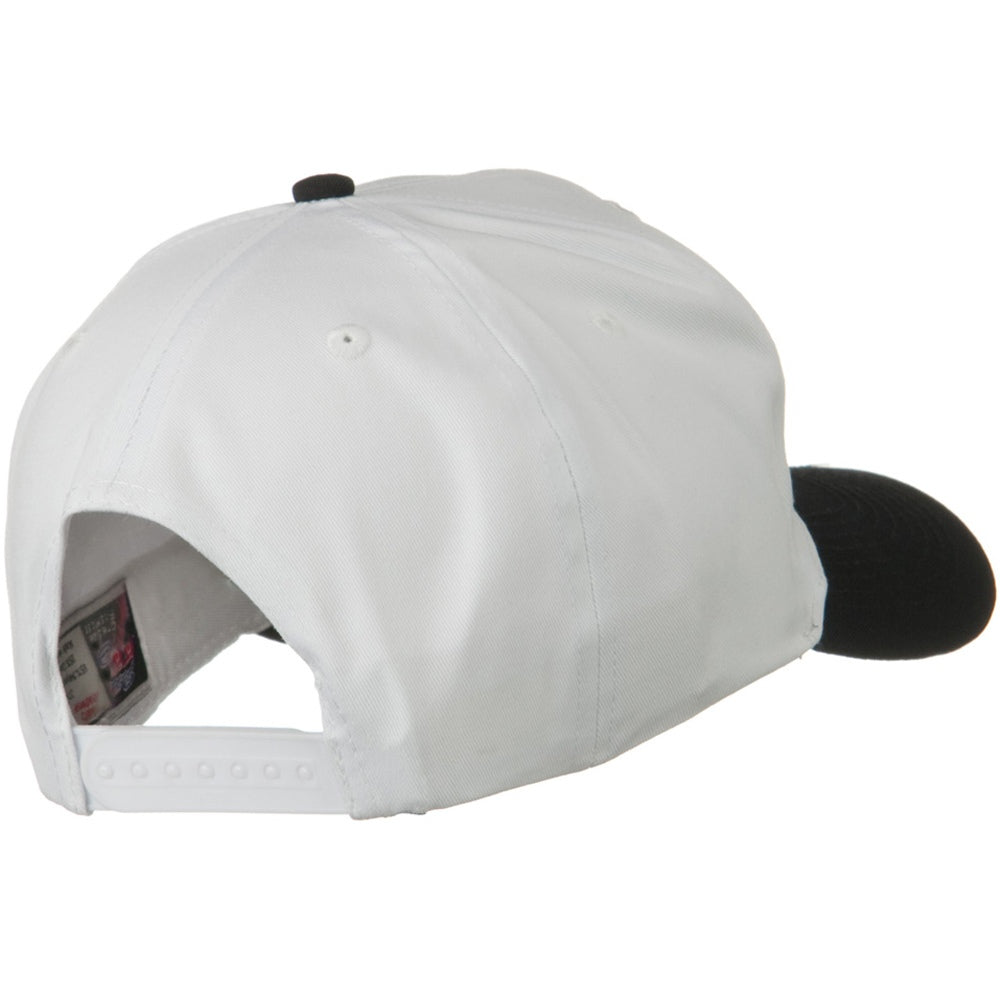 Two Tone Cotton Twill Pro Style Cap