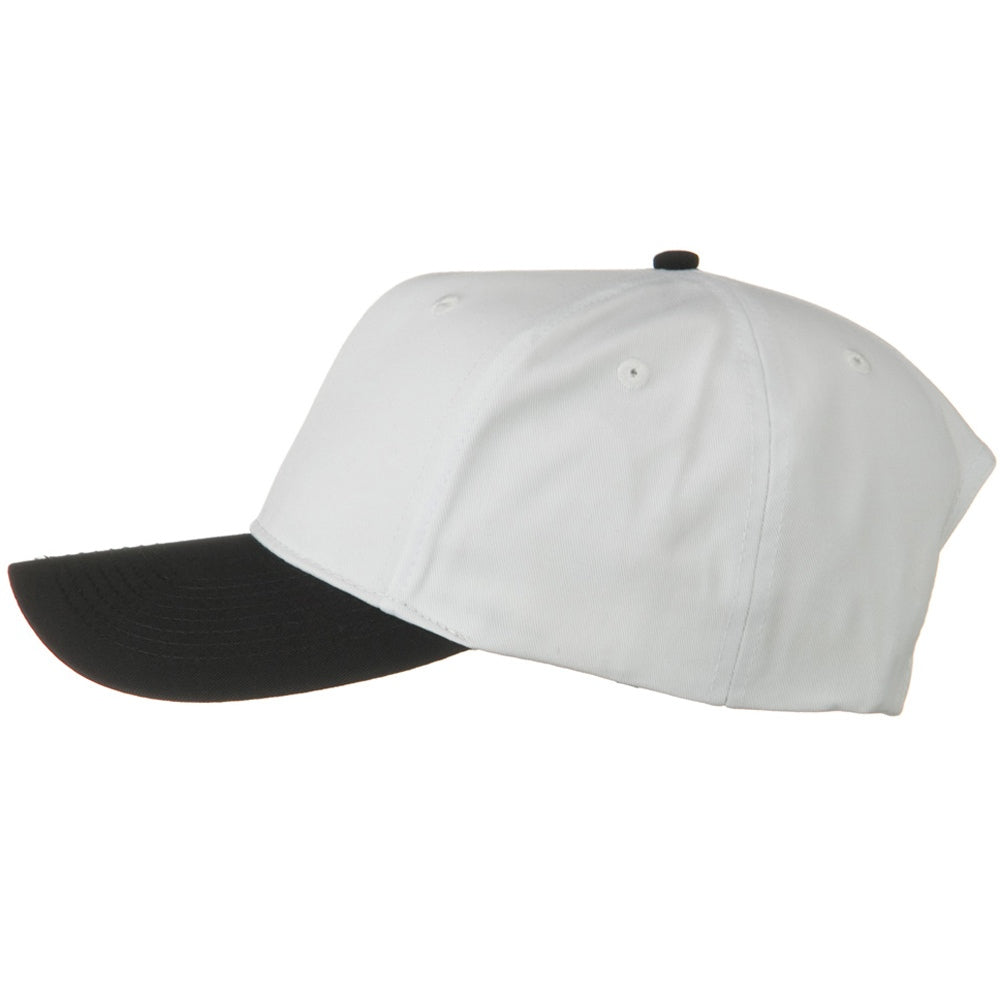 Two Tone Cotton Twill Pro Style Cap