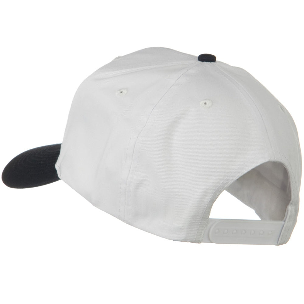 Two Tone Cotton Twill Pro Style Cap